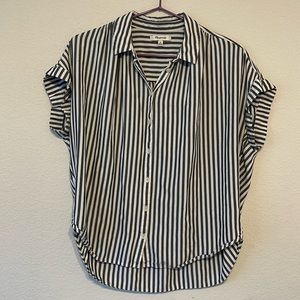 Madewell Central Shirt in Dalton Stripe | Medium